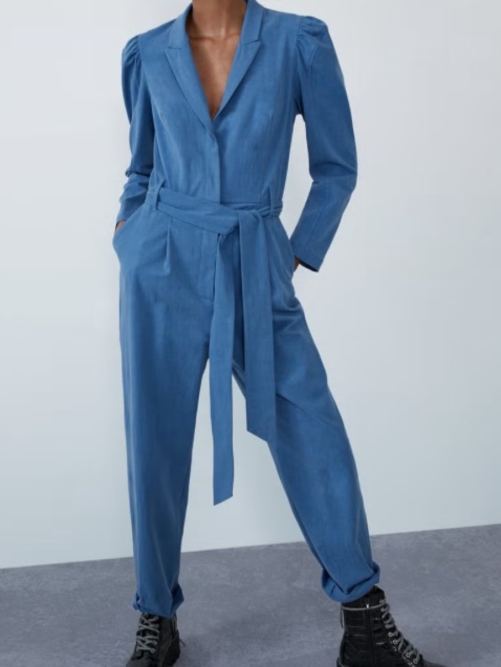 Zara Utility Jumpsuit (missing belt)